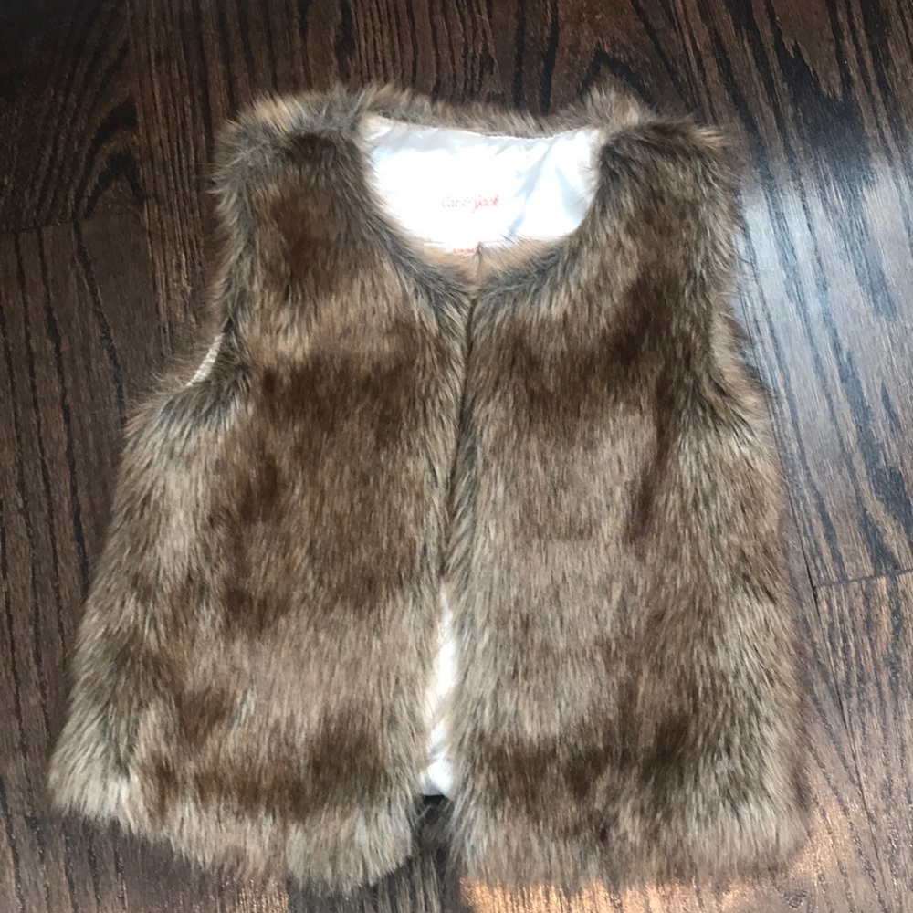 Kids Fur Vest
